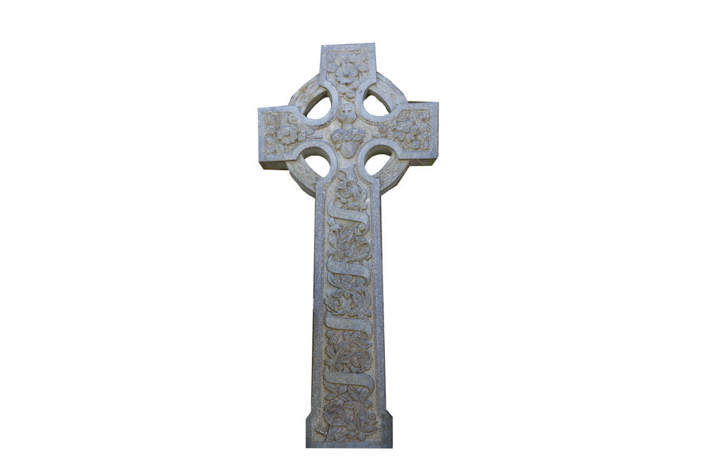 Irish Limestone Celtic Cross Cro1